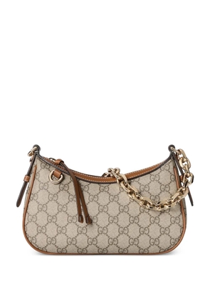 Gucci small GG Emblem tote bag - Neutrals