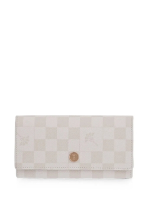 Joop! check-pattern logo-plaque wallet - Neutrals