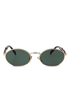 Prada Eyewear oval-framed sunglasses - Gold