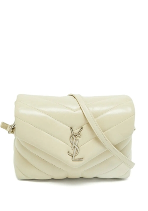Saint Laurent Pre-Owned Toy Loulou Matelassé crossbody bag - Neutrals