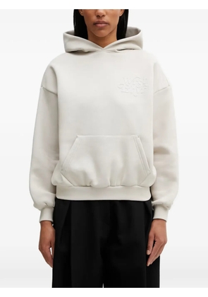 WRSTBHVR Reen V2 logo-detail hoodie - Neutrals