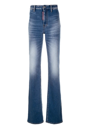 DSQUARED2 flared faded jeans - Blue