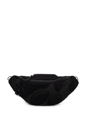 PUMA mesh-panelled logo-patch belt bag - Black