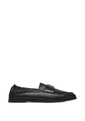 Patrizia Pepe square-toe loafers - Black