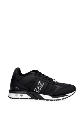 Ea7 Emporio Armani logo sneakers - Black