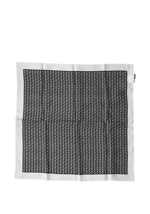Dolce & Gabbana logo-print square scarf - Black
