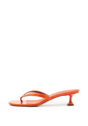 Amina Muaddi Juliette thong sandals - Orange