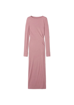 Lanvin lond draped dress in crepe jersey - Pink