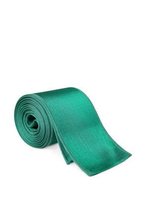 Dolce & Gabbana silk satin-finish belt - Green