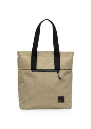 JACK WOLFSKIN zip-top backpack - Neutrals