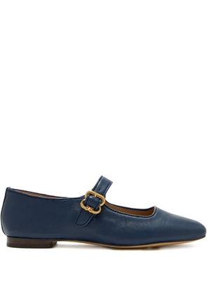 Sam Edelman Michaela buckle-strap ballet flats - Blue