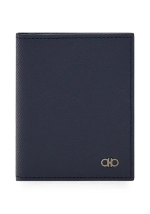 Ferragamo Gancini credit card holder - Blue
