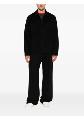 Giorgio Brato patch-pocket button-up jacket - Black