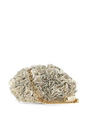 Chloé Plissé leather shoulder bag - White