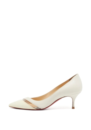 Christian Louboutin Pre-Owned 17th Floor pointed pumps - White
