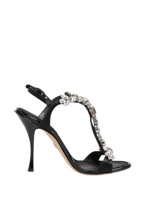 Dolce & Gabbana Keira crystal-embellished sandals - Black