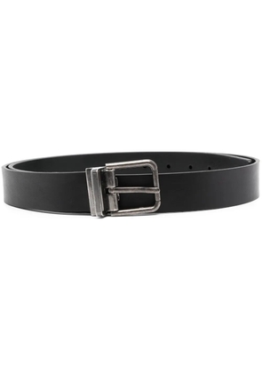 Dolce & Gabbana leather metal-buckle belt - Black