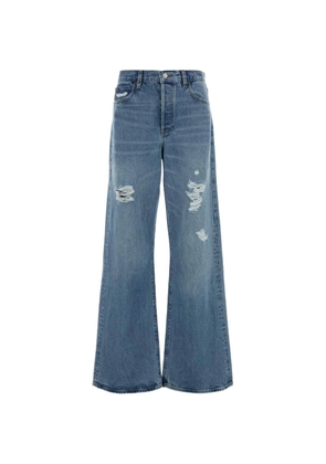 FRAME The Loose distressed-effect jeans - Blue