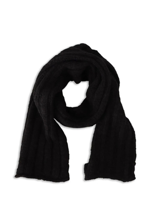 Dolce & Gabbana cable-knit scarf - Black
