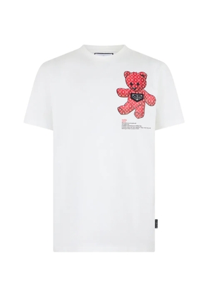Philipp Plein jersey T-Shirt Teddy chest - White