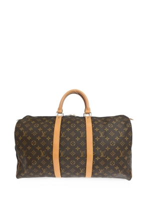 Louis Vuitton Pre-Owned 1999 50 Keepall Monogram-pattern holdall - Brown