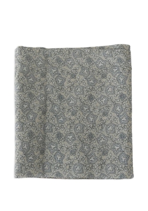 Ermanno Scervino floral-print silk scarf - Neutrals