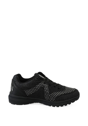 Plein Sport star-pattern low-top sneakers - Black