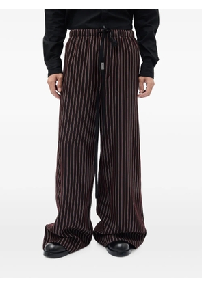 Ann Demeulemeester Gerry striped trousers - Black