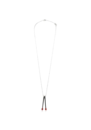 DSQUARED2 matchstick-pendant ball-chain necklace - Silver