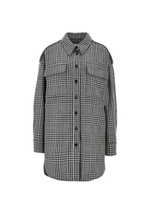 Stella McCartney check overshirt - Black
