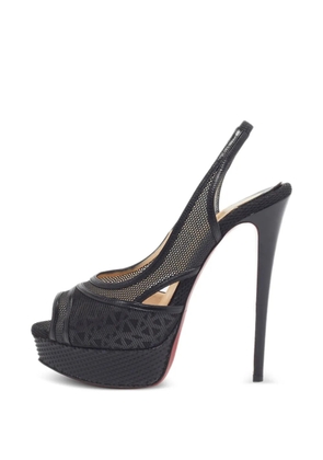 Christian Louboutin Pre-Owned Marina slingback sandals - Black