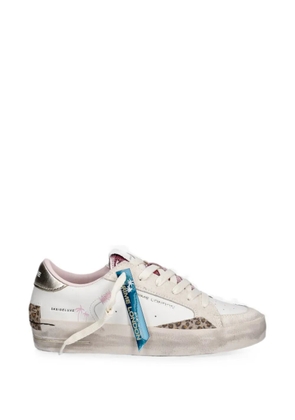 Crime London Sk8 Deluxe lace-up sneakers - White
