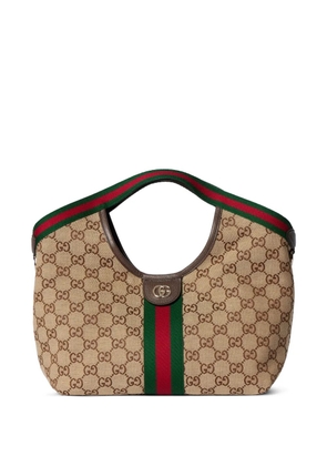 Gucci small Giglio tote bag - Neutrals