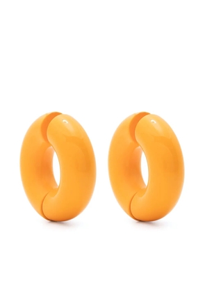 Uncommon Matters Large Strato hoop earrings - Yellow