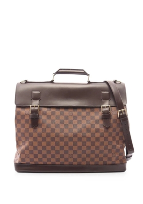Louis Vuitton Pre-Owned 2000 Damier Ebene West End laptop bag - Brown