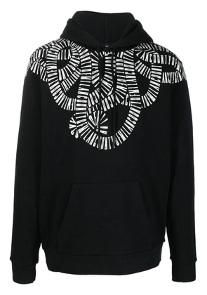 COUNTY OF MILAN logo-graphic organic-cotton hoodie - Black