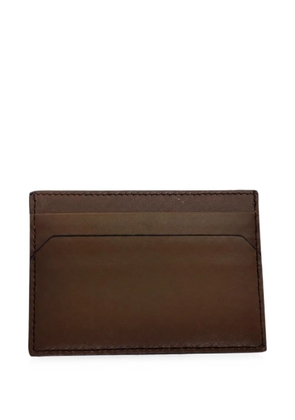 Bally 2021 logo-print card holder - Brown