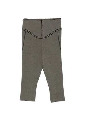 Jacquemus Sera cropped leggings - Neutrals