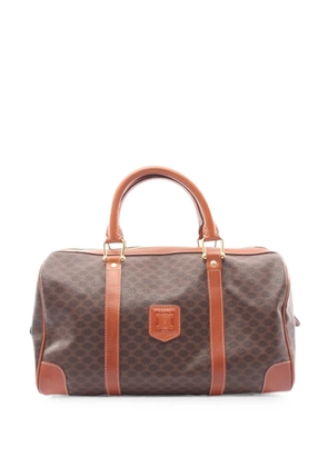 Celine Pre-Owned 2000s Mini Macadam Boston bag - Brown