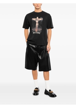 Melt graphic-print T-shirt - Black