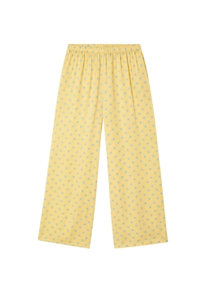 American Vintage Bovalow polka-dot trousers - Yellow