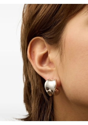 Jenny Bird Chunky Doune hoop earrings - Silver