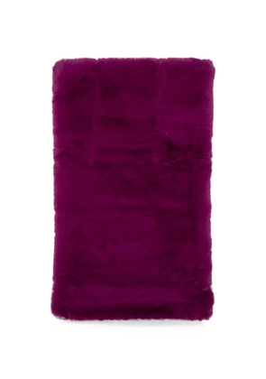 GUESS USA Le Tapis faux-fur pet mat - Purple