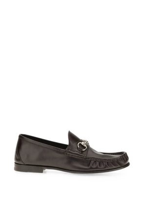 Gucci Horsebit leather loafers - Brown