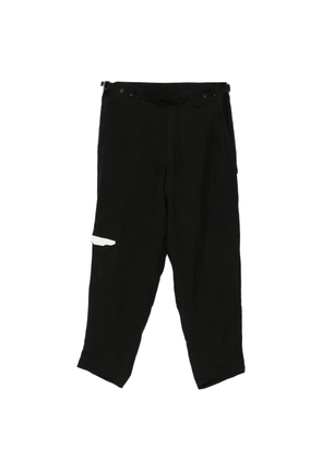 Yohji Yamamoto A-Deco Gurkha trousers - Black