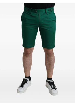Dolce & Gabbana button-detail chino shorts - Green
