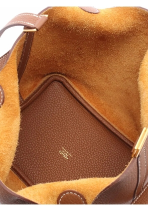 Hermès Pre-Owned Picotin Lock leather tote bag - Brown