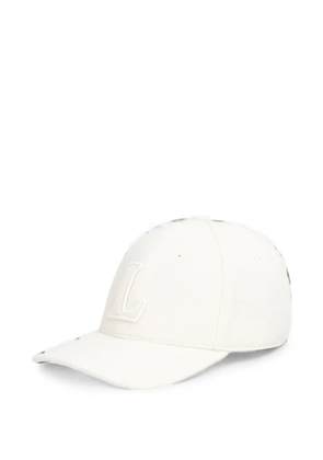 Lacoste logo-patch baseball cap - Neutrals