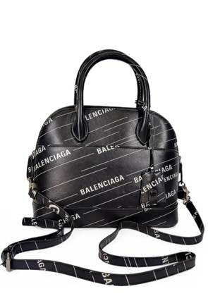 Balenciaga Pre-Owned small Logo Ville tote bag - Black