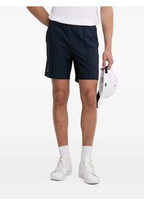 Lacoste logo-patch shorts - Blue